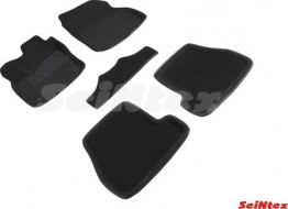Коврики Seintex 3D ворсовые для салона Ford Focus III рестайлинг МКПП 2015-2021